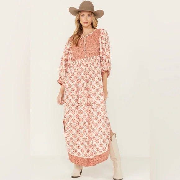 Free People | Dresses | Free People Womens Hazy Maisy Maxi Dress New |  Poshmark